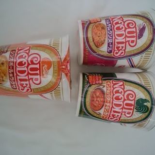 保存食☆日清食品10点・大塚食品マイサイズ2点☆坦々・辛い系の画像