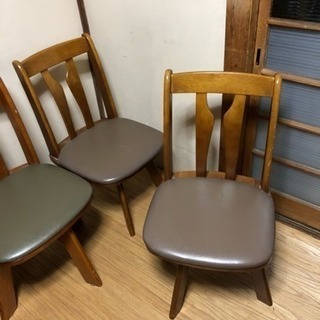 まだあります！椅子3点 差し上げます！