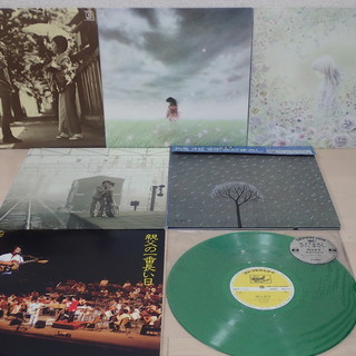 さだまさし / LP5作品6枚＋12インチシングル2枚　線香花火 / つゆのあとさき / 飛梅 / 案山子 / 秋桜 / 主人公 / パンプキンパイとシナモンティ