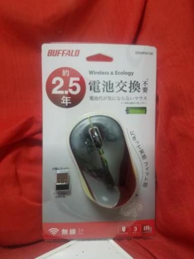 新品未開封BUFFALO ワイヤレスマウス