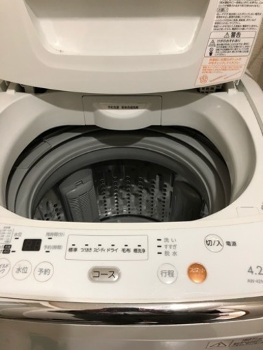 洗濯機 4.2kg AW-42ML