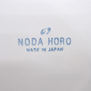 Noda Horo ラウンドストッカー ホワイト  ホーロー 21cm 中蓋付の画像