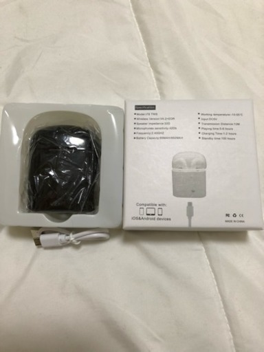 《値下げ♪》ワイヤレスイヤホン ⑤黒 Bluetooth《新品未使用》