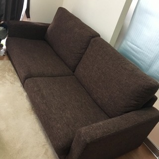 急募 美品 ソファー ブラウン