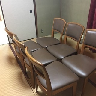 ダイニング用 椅子 6客 キツツキマーク