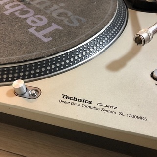 Technics ターンテーブル SL-1200-MK5 2台セットの画像