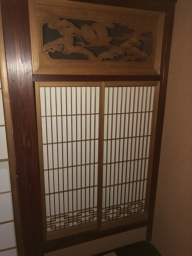 決定しました  室内建具 （床の間脇）