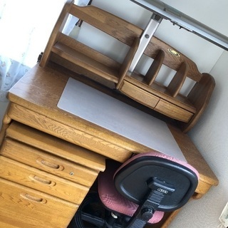 学習机(くろがね)2個で18,000円!!双子、年子必見！