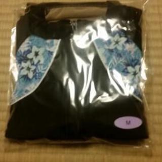 サウナスーツ　花柄半袖上下セット