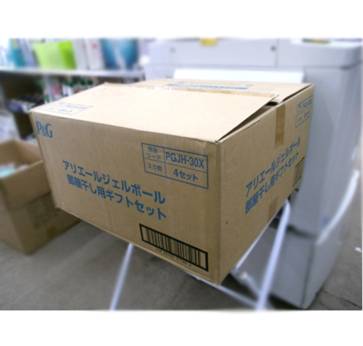 札幌 新品【P&G アリエールジェルボール部屋干し用ギフトセット×4セット】消臭・防臭・抗菌 パワージェルボール3D 除菌ジョイコンパ