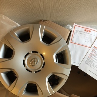 新品未使用！ハイエースダークプライムホイールカバー鉄チンセット