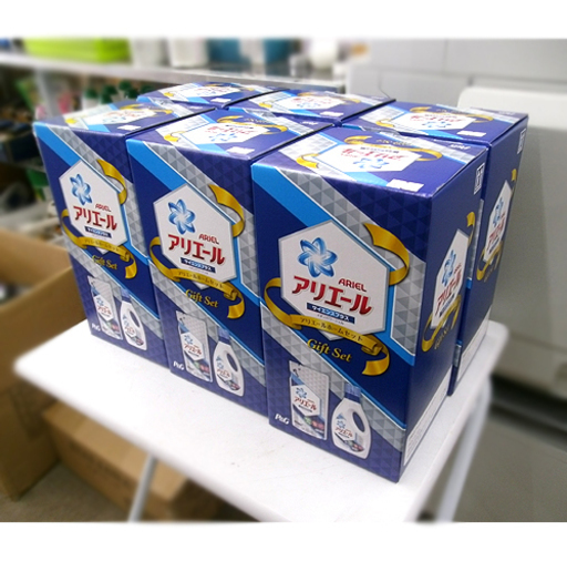 札幌 新品【P＆G アリエールホームセット①×6セット】消臭・防臭・抗菌 イオンパワージェル PGCA-BX×6セット サイエンスプラス 贈答 内祝い ギフト 出産祝い 引出物 結婚祝い お返し ご挨拶 快気祝い 満中陰志 洗濯用＆食器洗い用洗剤 本郷通店