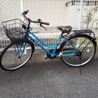 ELEANOR　エリノア　シティサイクル　２６インチ　ブルー　外...