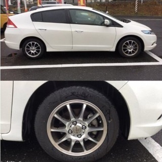 【広島県2/11まで】HONDA インサイト HYBRID 白 ...