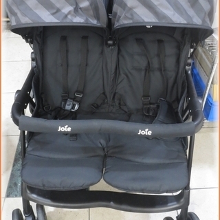 【引取限定】ジョイー Jole 2人乗りベビーカー エアツイン ...