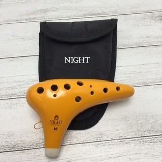 【お取引中】NIGHT オカリナ ACアルト調 オレンジの画像