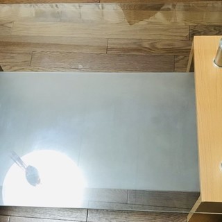 120cmガラス天板センターテーブル（最終値下げ）