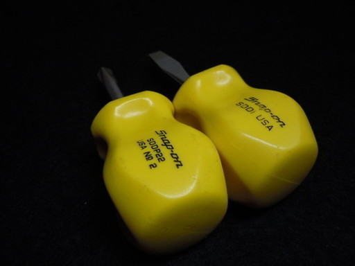【JR-49】Snap-on(スナップオン) スタッビドライバーセット SDDI SDDP22 中古品