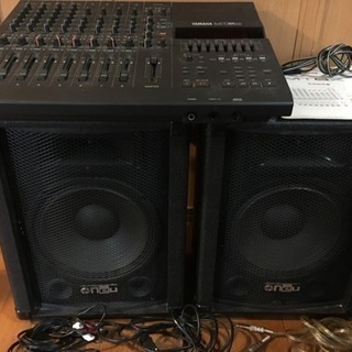 NEU 簡易PA 30W X2 パワードスピーカー + YAMA...