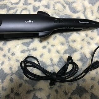 【美品】Panasonic ionity ヘアアイロン ストレー...