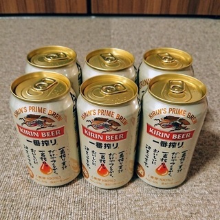 キリンビール　一番搾り　350ml  6缶