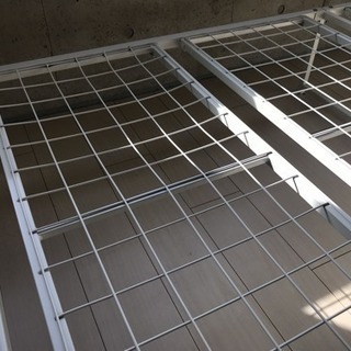 ニトリ パイプベッド 0円の画像