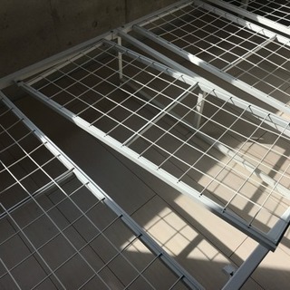 ニトリ パイプベッド 0円の画像