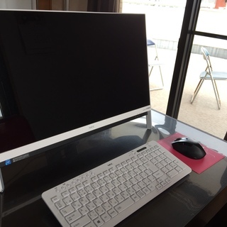 【購入＆使用１年未満です】ディスプレイ一体型パソコンPC-DA370HAW-KS