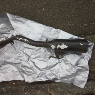 モンキー　ストラッパートルネードマフラー中古