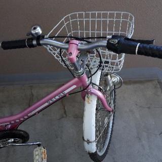 24インチ シマノ6段 児童用 自転車の画像