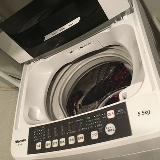 【訪問買取限定】5.5kg洗濯機【Hisense】