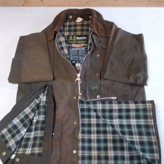 BARBOURオイルジャケット　専用フード付属