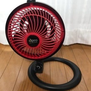 折りたたみ卓上扇風機 2012年製の画像