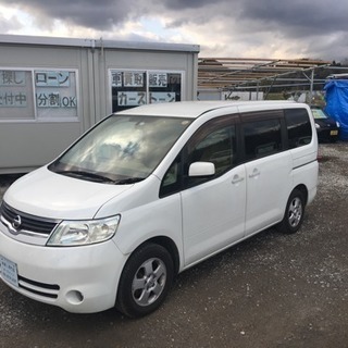 分割可能 日産セレナ 車検2年付 9万キロ ナビ スマートキー ...