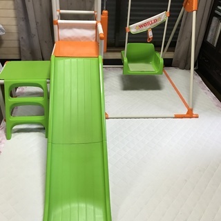 (取引中)折りたたみキッズパーク　ジャングルジム　ブランコ
