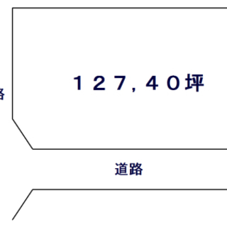 🌟高島市安曇川町下小川・１２７，４坪・南西角地・売地