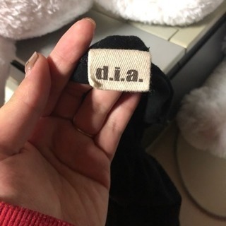 d.i.a 黒トップスの画像