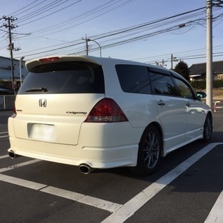 オデッセイ 16年式 車検31年11月 ナビ◉バックカメラ◉フリップダウンモニター付き！の画像