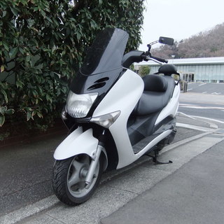 ヤマハ　マジェスティ125(キャブ車)　実動中古車　バッテリーフ...