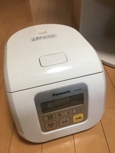 炊飯器 Panasonic 3合炊き