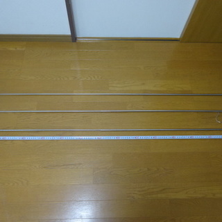 【ステンレス伸縮ハンガー】 洗濯干す際にご利用ください 【引取いただける方】の画像