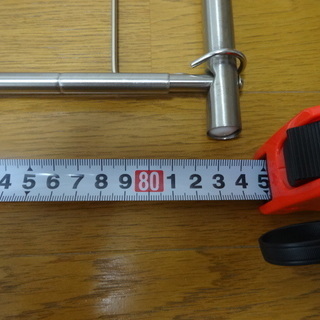 【ステンレス伸縮ハンガー】 洗濯干す際にご利用ください 【引取いただける方】の画像