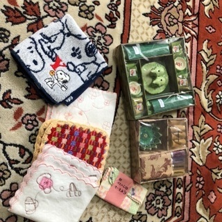 未使用タオル&お香&中古タオル