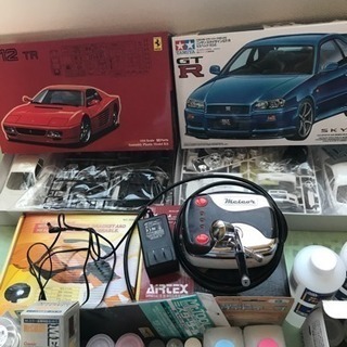 再投稿　新品多数 プラモデル エアブラシ他道具多数の画像