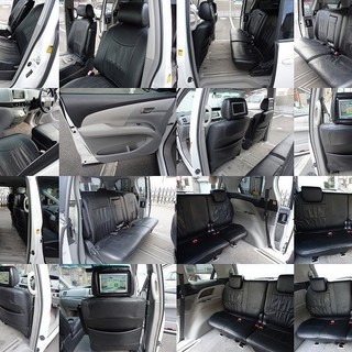 ☆車検Ｈ31年5月 エスティマ　アエラス 12万キロ台　パワスラ Ｐスタート スマートキー ＨＤＤナビ DVDビデオ　８人乗り☆の画像