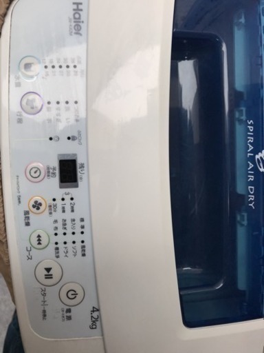 1万円引き！洗濯機2017年製 [中古]Haiel   JW-K42M