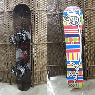 レディース用 スノーボード 板 スイベル 135cm バインディング付  レディース スノーボード SWIVEL 140cmぐらい SWIVEL（スウィベル