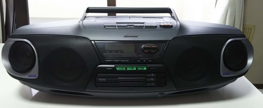 ビクター（Victor）RC-XC5/3CD・2テープ・ラジオ デッキラジカセ　レトロ（ジャンク）