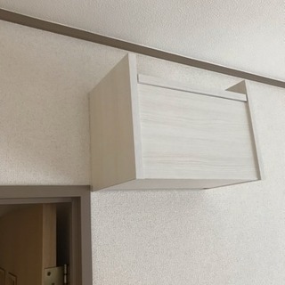 木製ケーブルボックス 壁掛けの画像