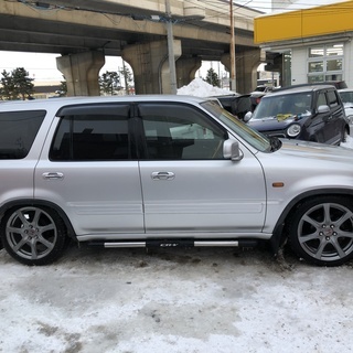 値下げ！！【札幌市発！！】平成１２年車　ホンダ・ＣＲ－Ｖ　走行９．１万キロ　車検３１年３月まで　USDM　シャコタン の画像